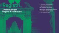 Registri. Arti dei suoni per l’organo di San Servolo 3^ edizione