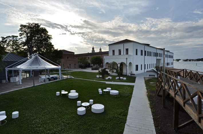 Building Grecale Hall E, Event and Wedding Location - San Servolo Island, Venice Italy