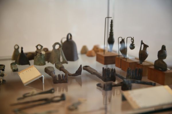 Roman iron keys - Showcase n.9, Archaeological Section, Torcello Museum, Venice